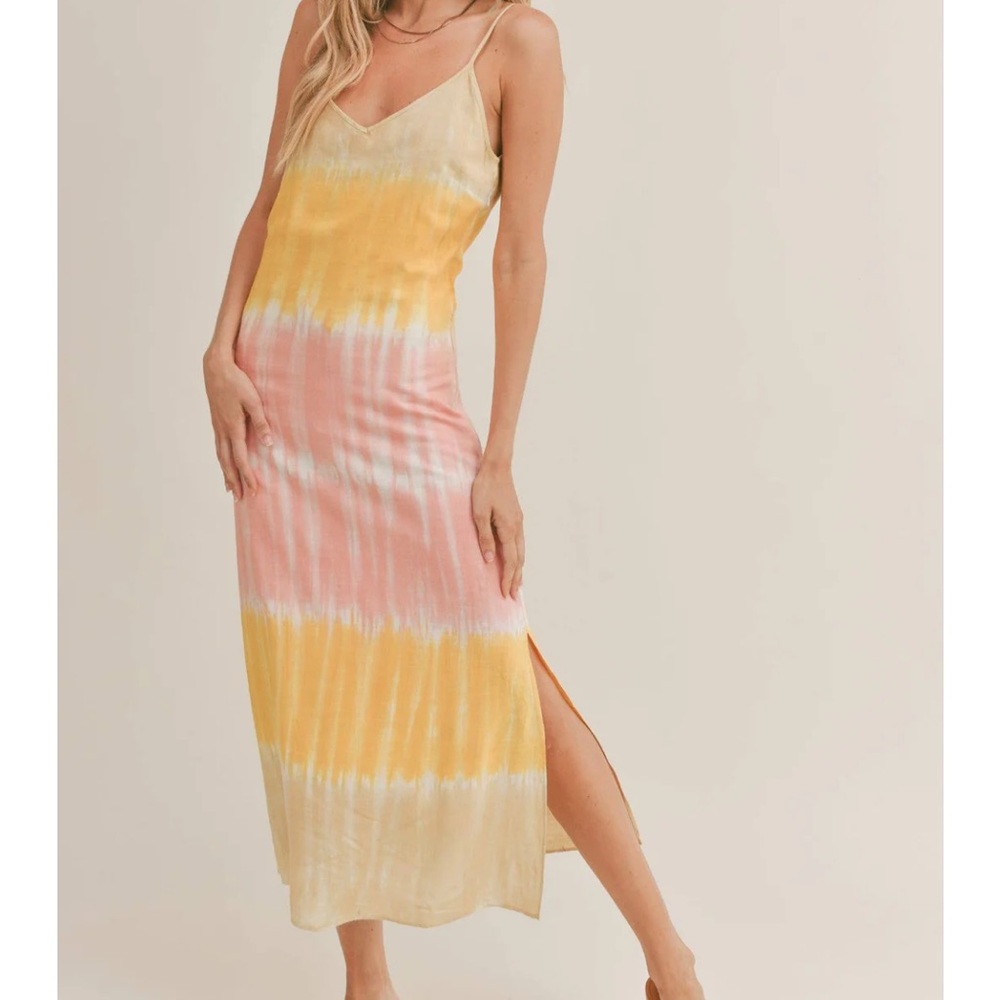 Free Spirit Tie Dye Maxi Dress